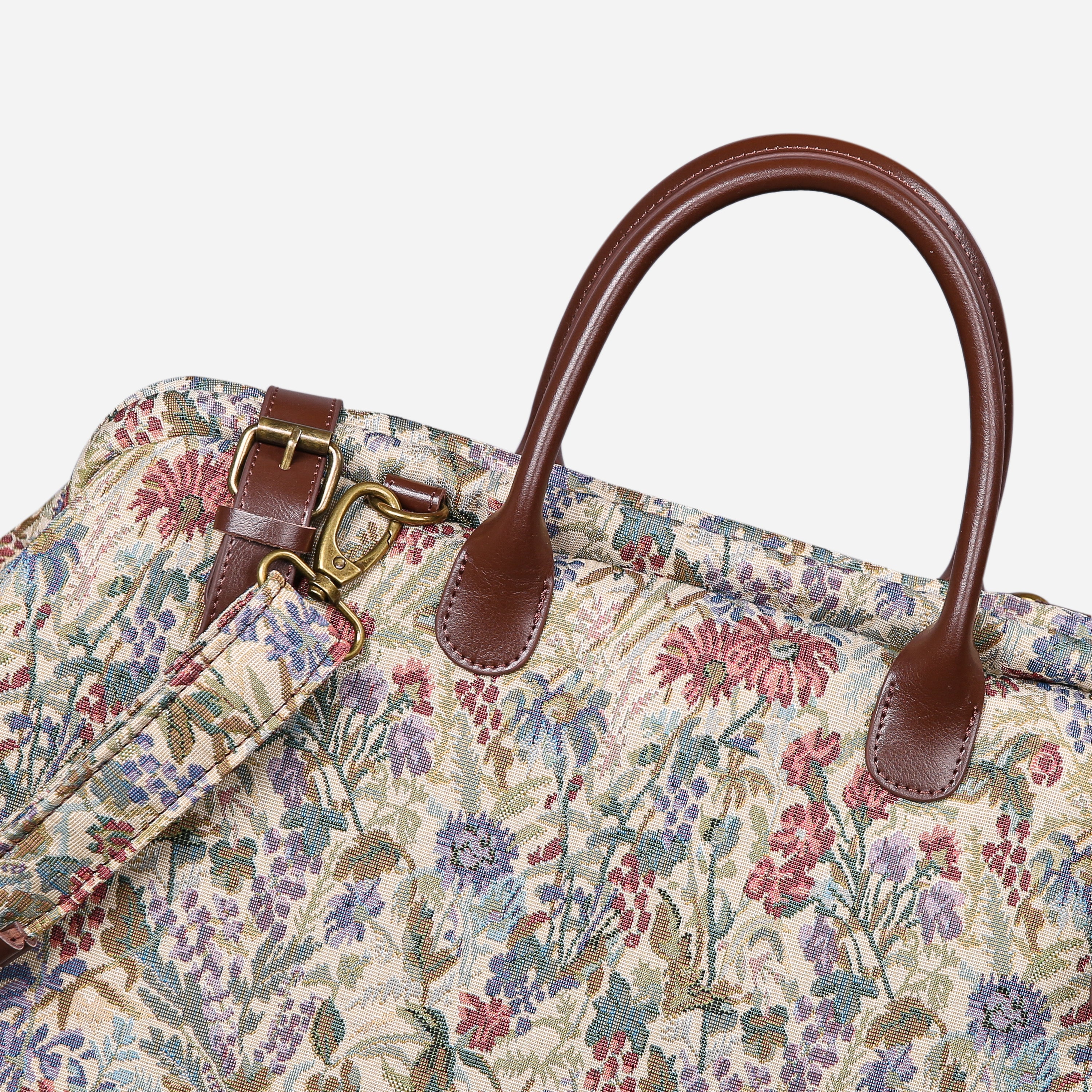 Spring Valley Mint Large Carpetbag - Image 5