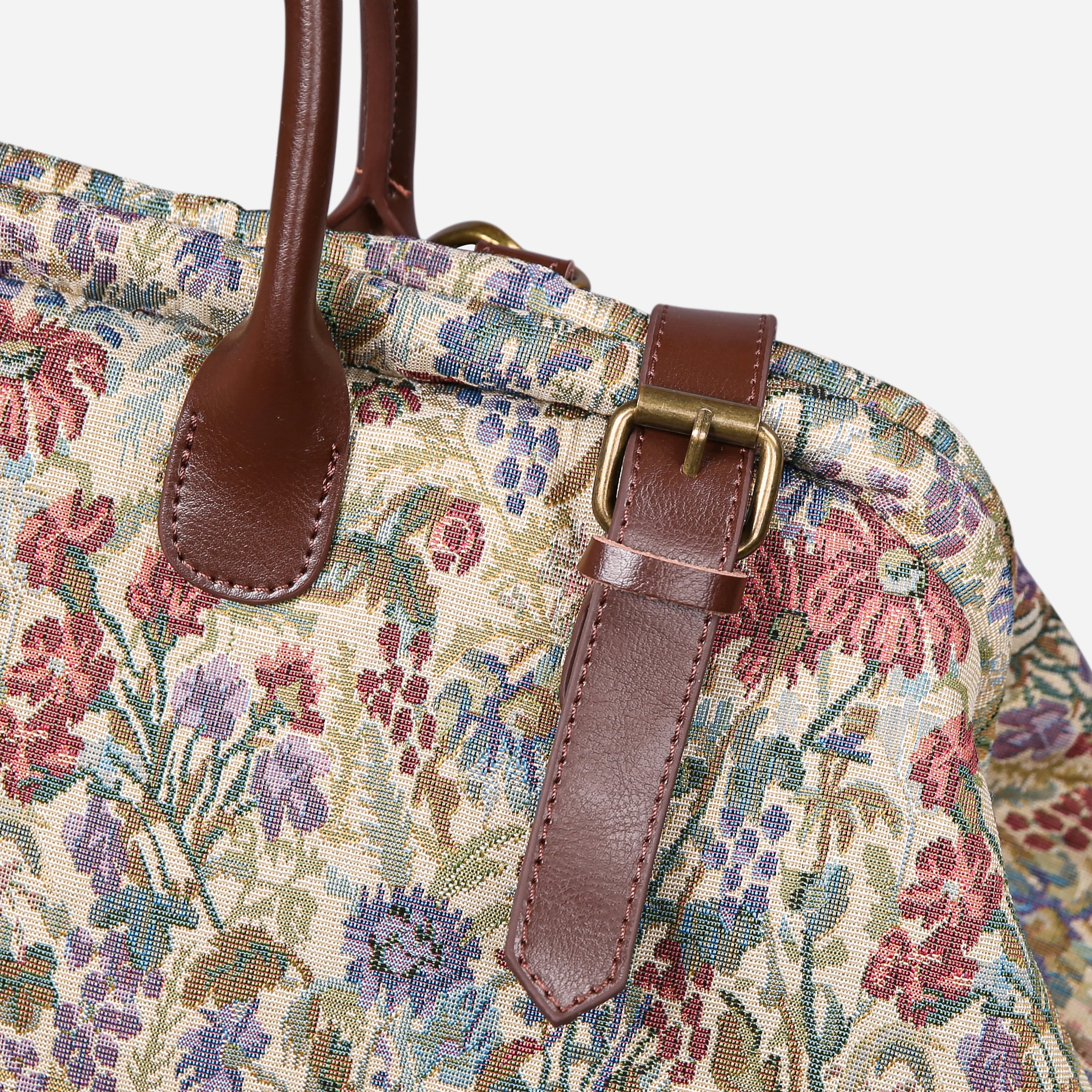 Spring Valley Mint Large Carpetbag - Image 6