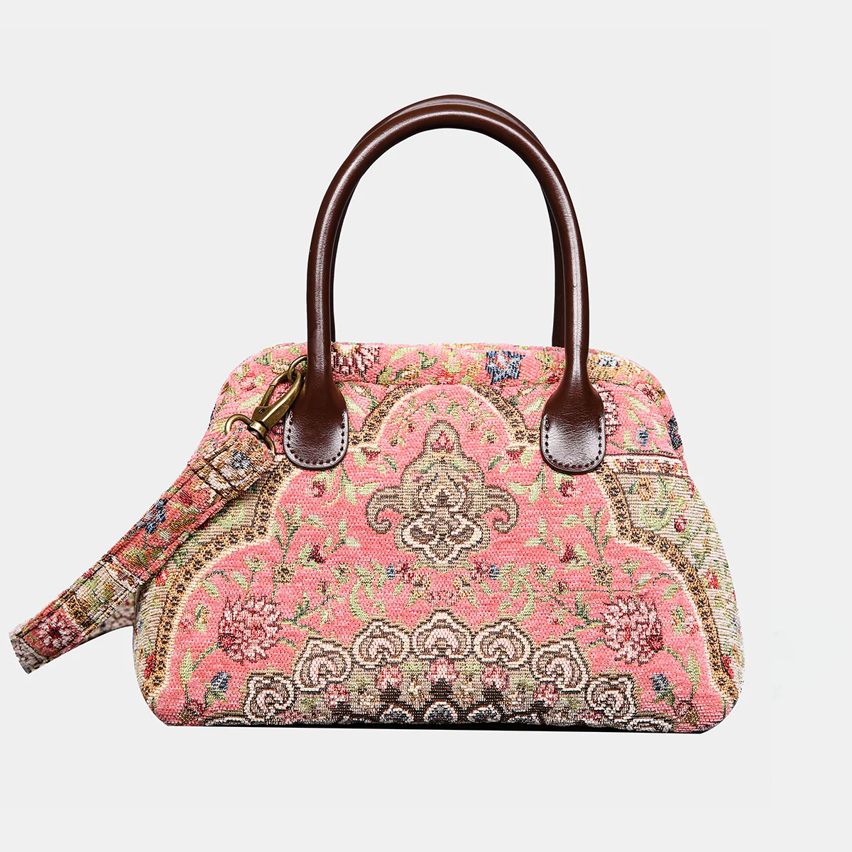 Oriental Pink Carpet Satchel