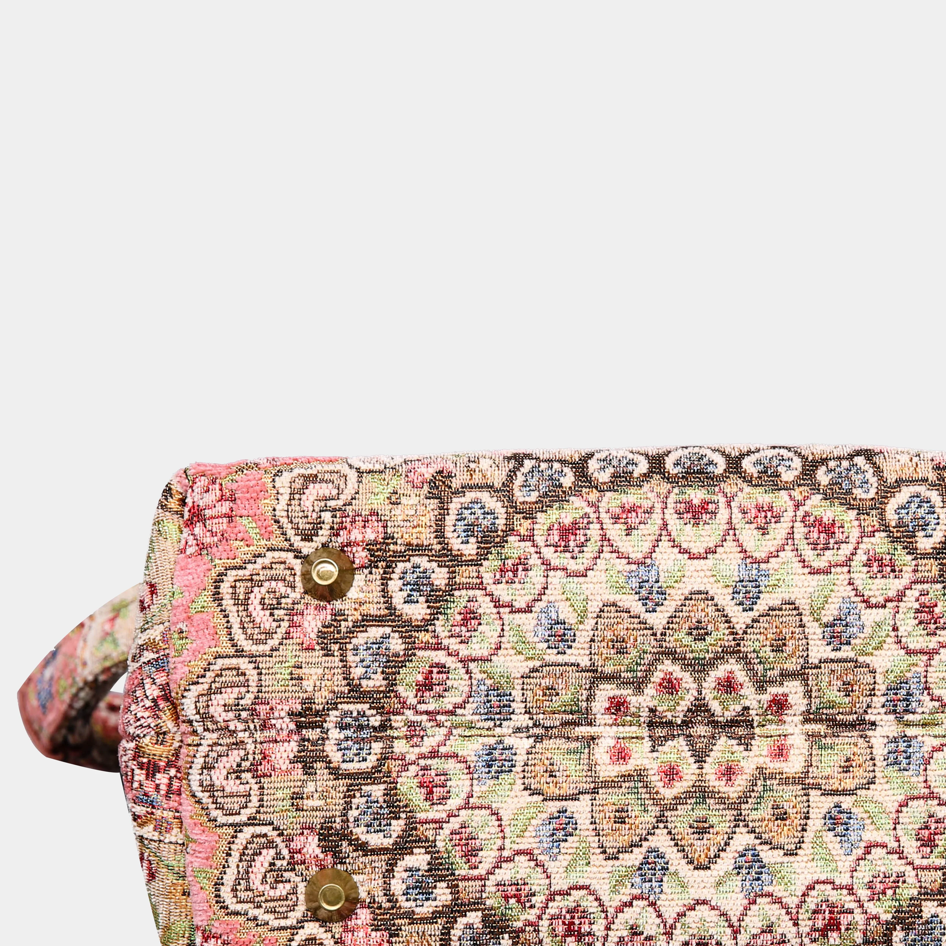 Oriental Pink Carpet Satchel - Image 6