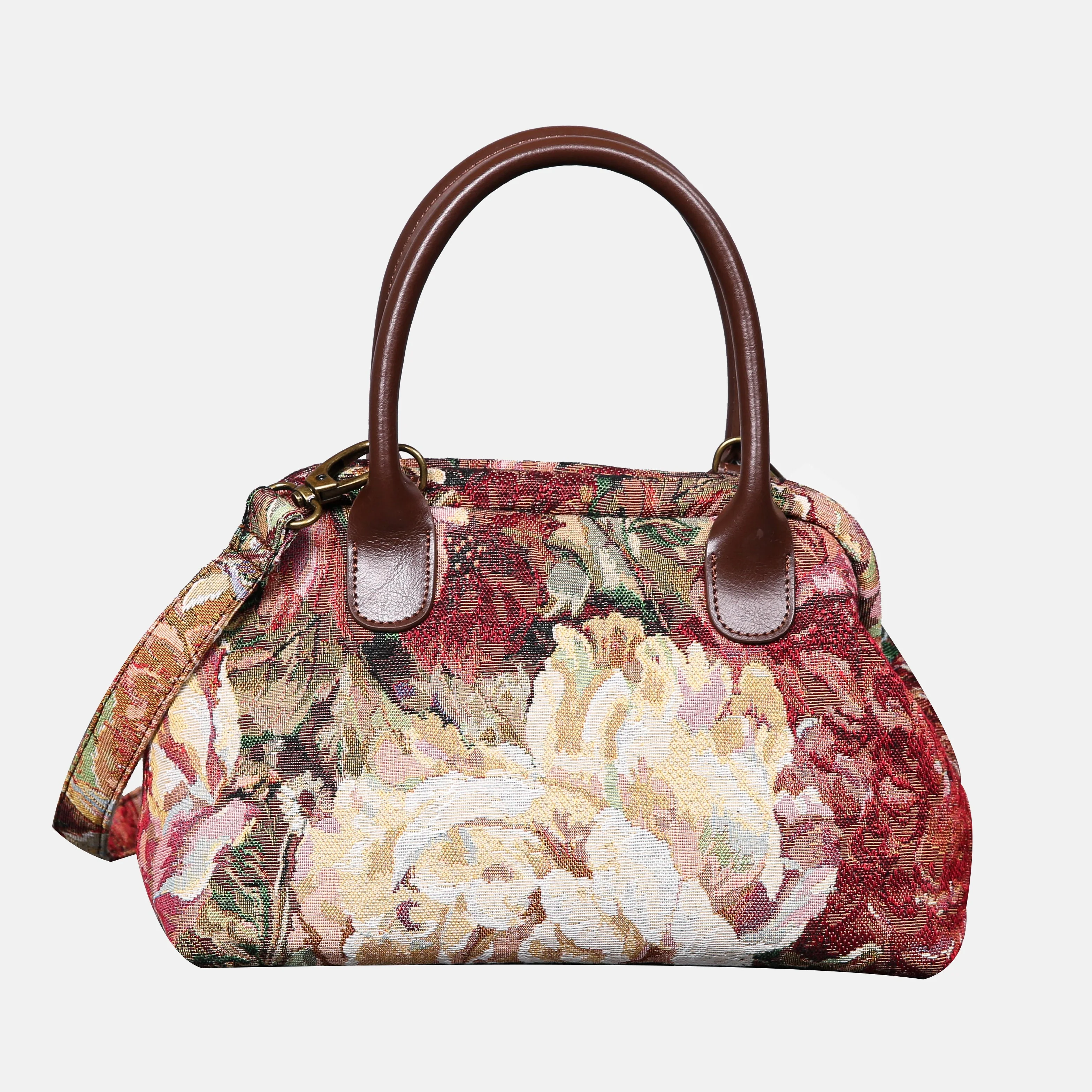 Rose Bush Carpet Satchel