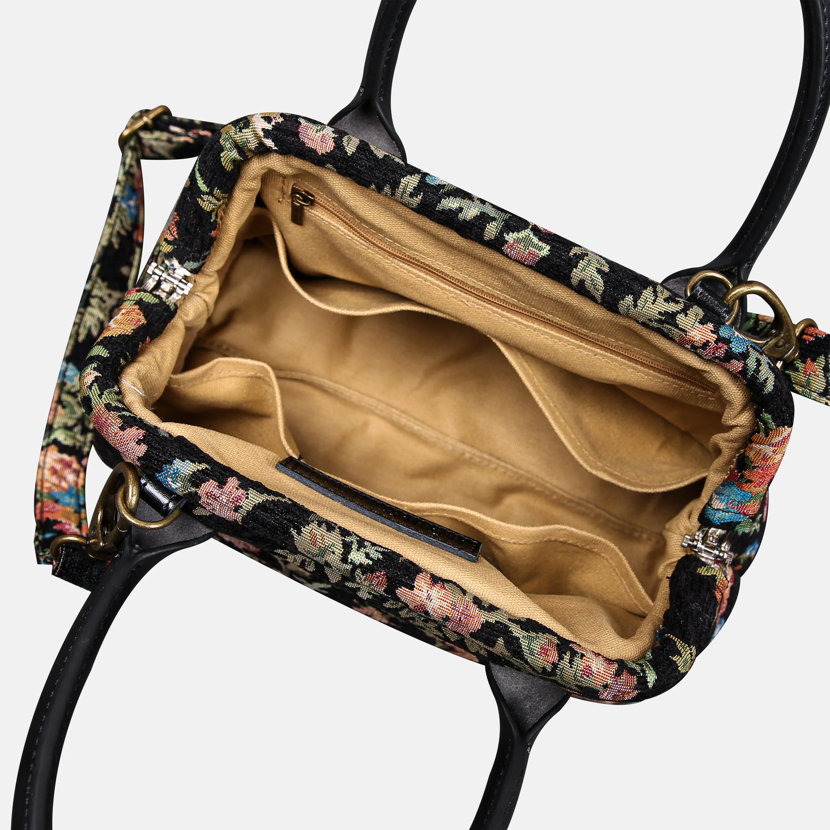 Spring Valley Black Carpet Satchel - Image 6