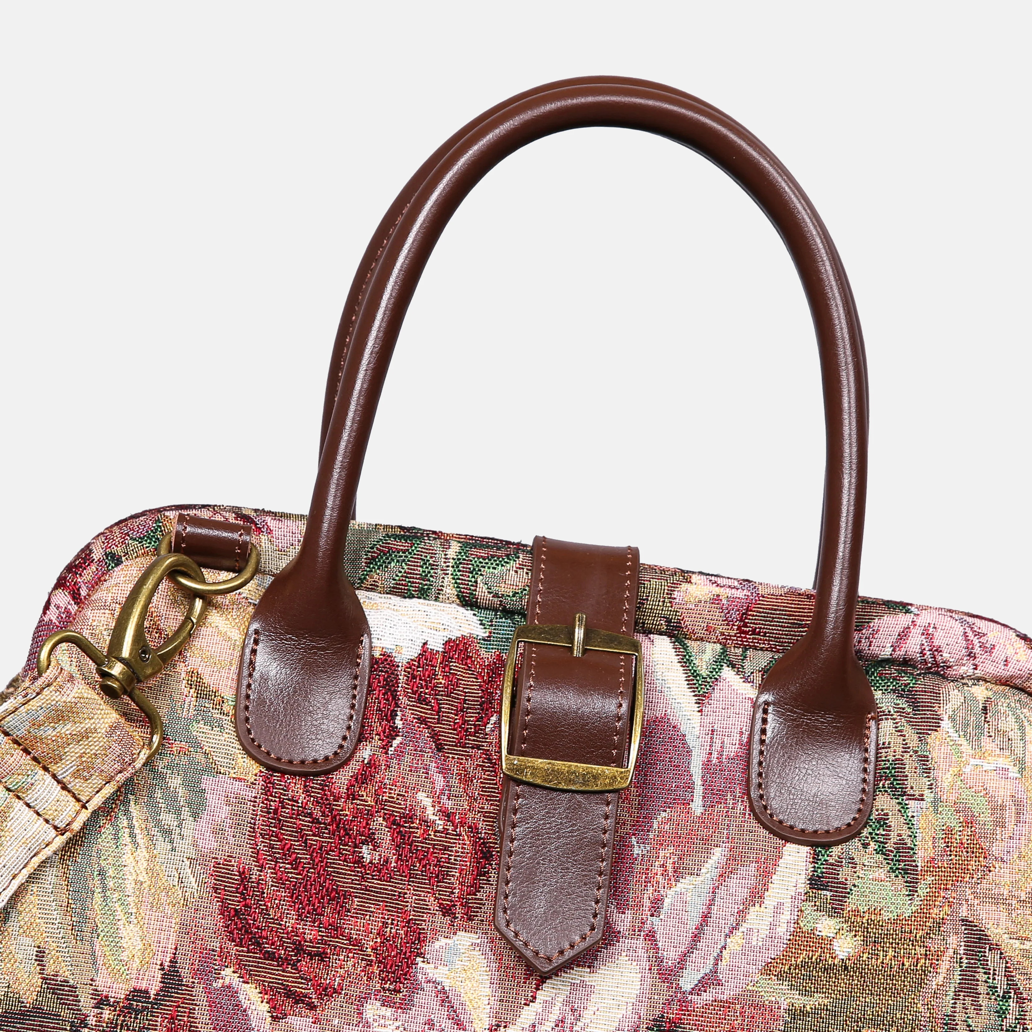 Rose Bush Carpet Handbag Purse - Image 4