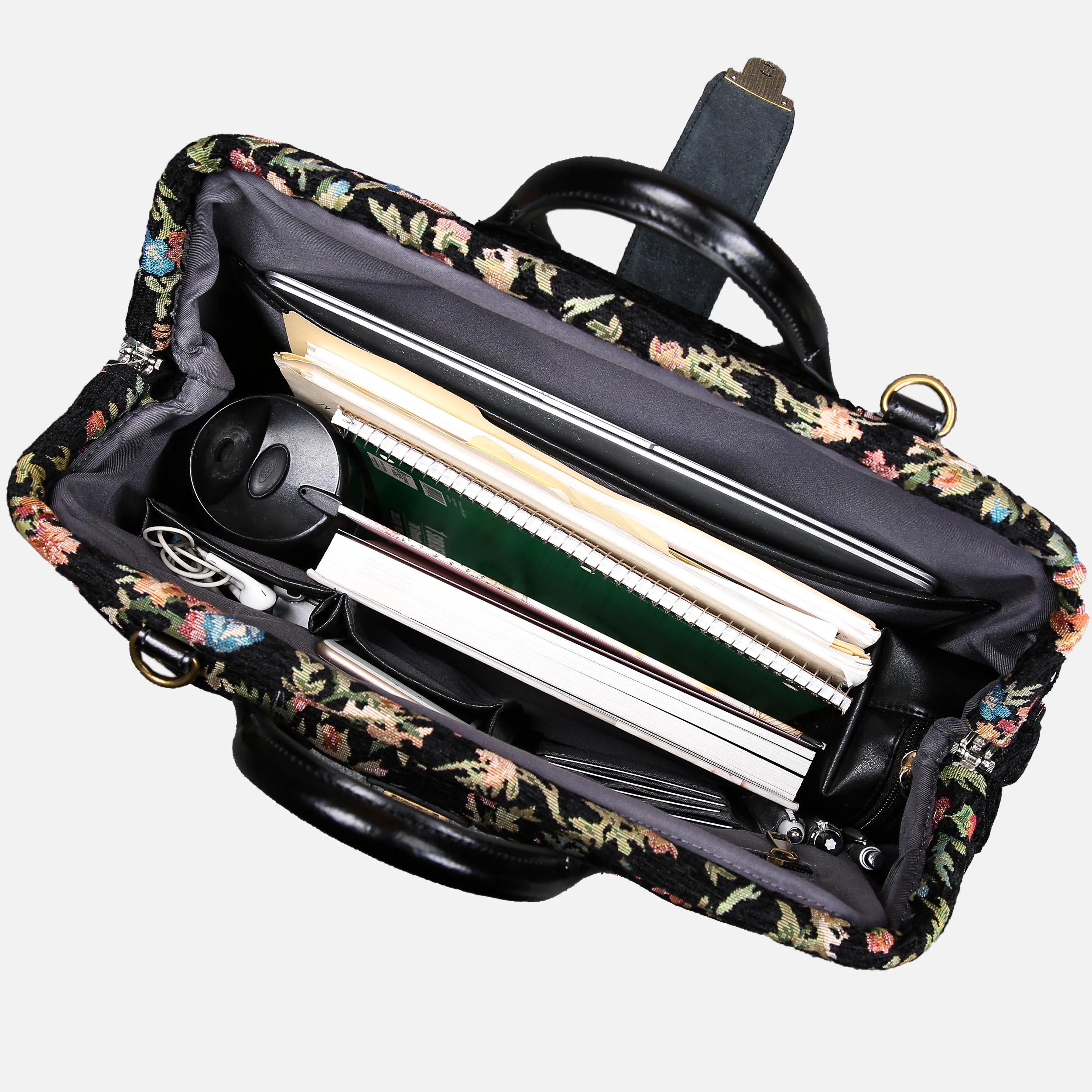 Spring Valley Black Laptop Work Bag - Image 12