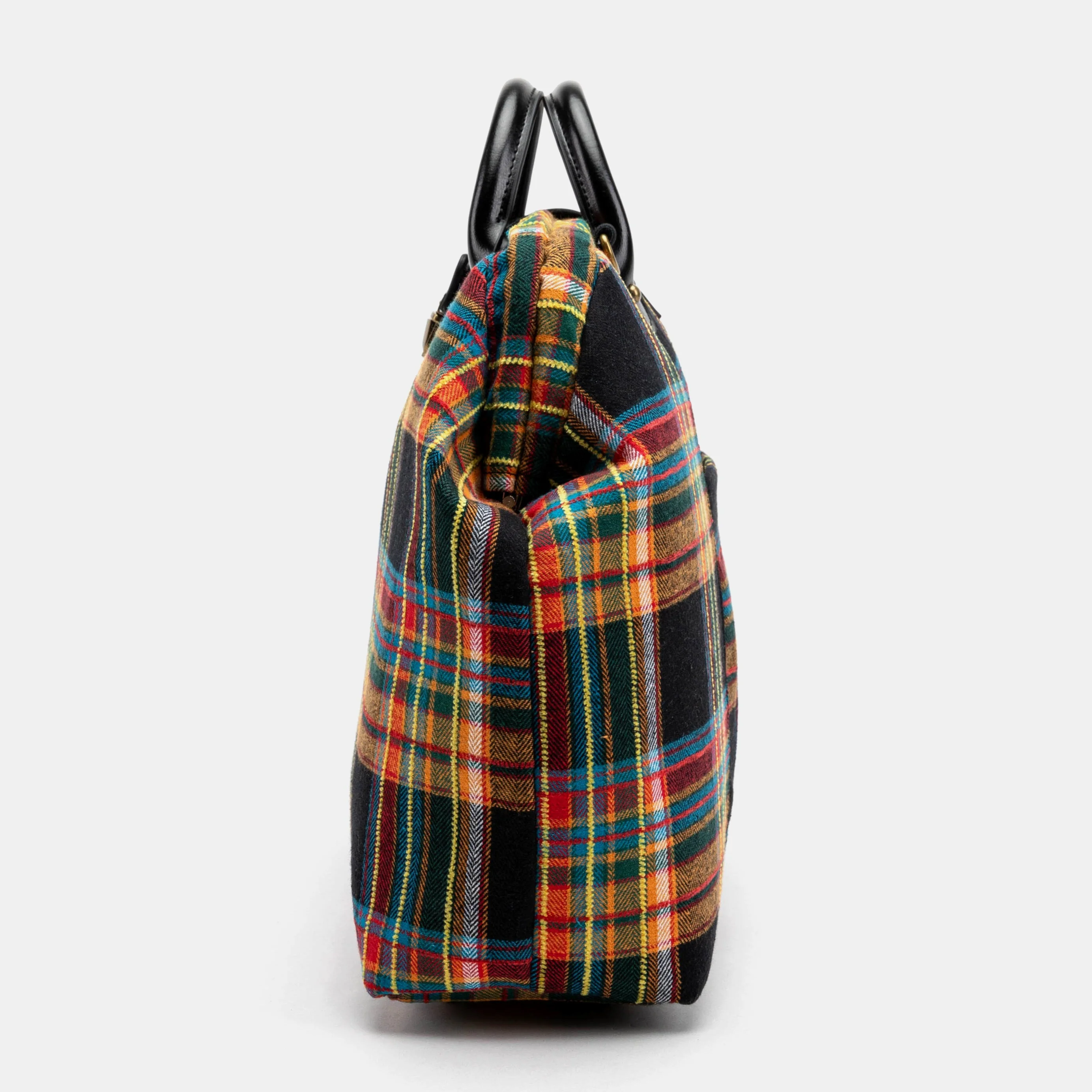 Tartan Stewart Black Laptop Work Bag - Image 4
