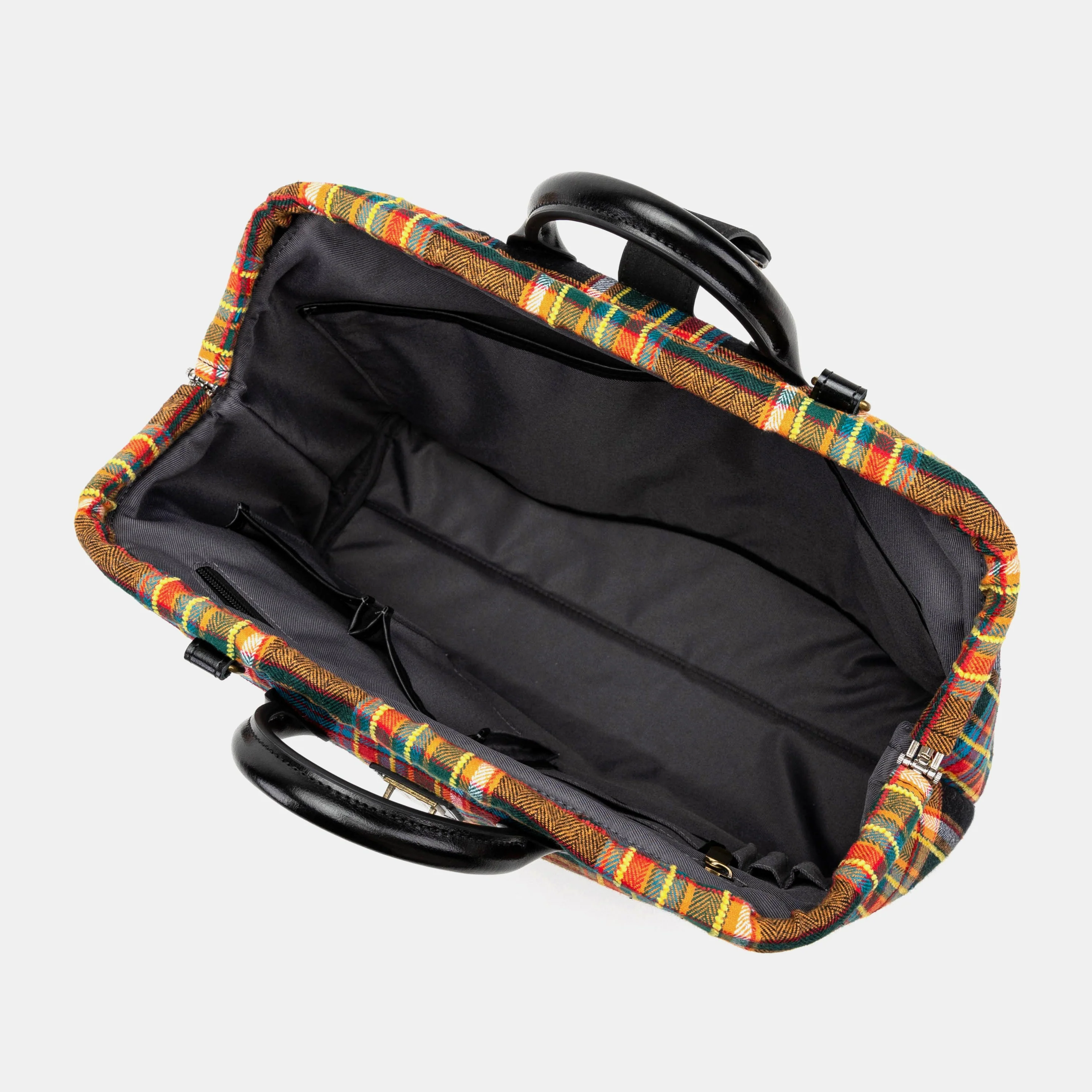 Tartan Stewart Black Laptop Work Bag - Image 7
