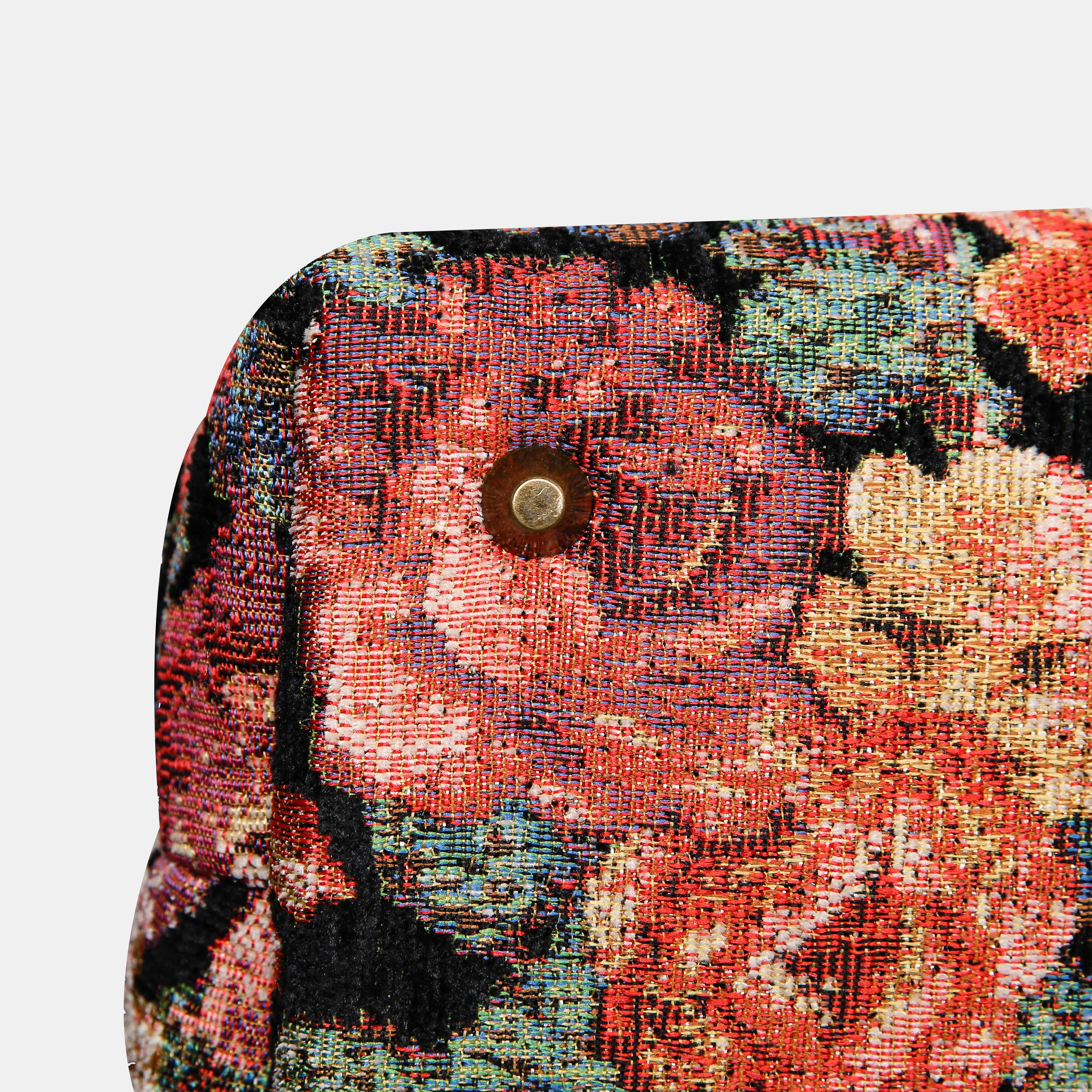 Floral Rose Carpet Laptop Backpack - Image 7