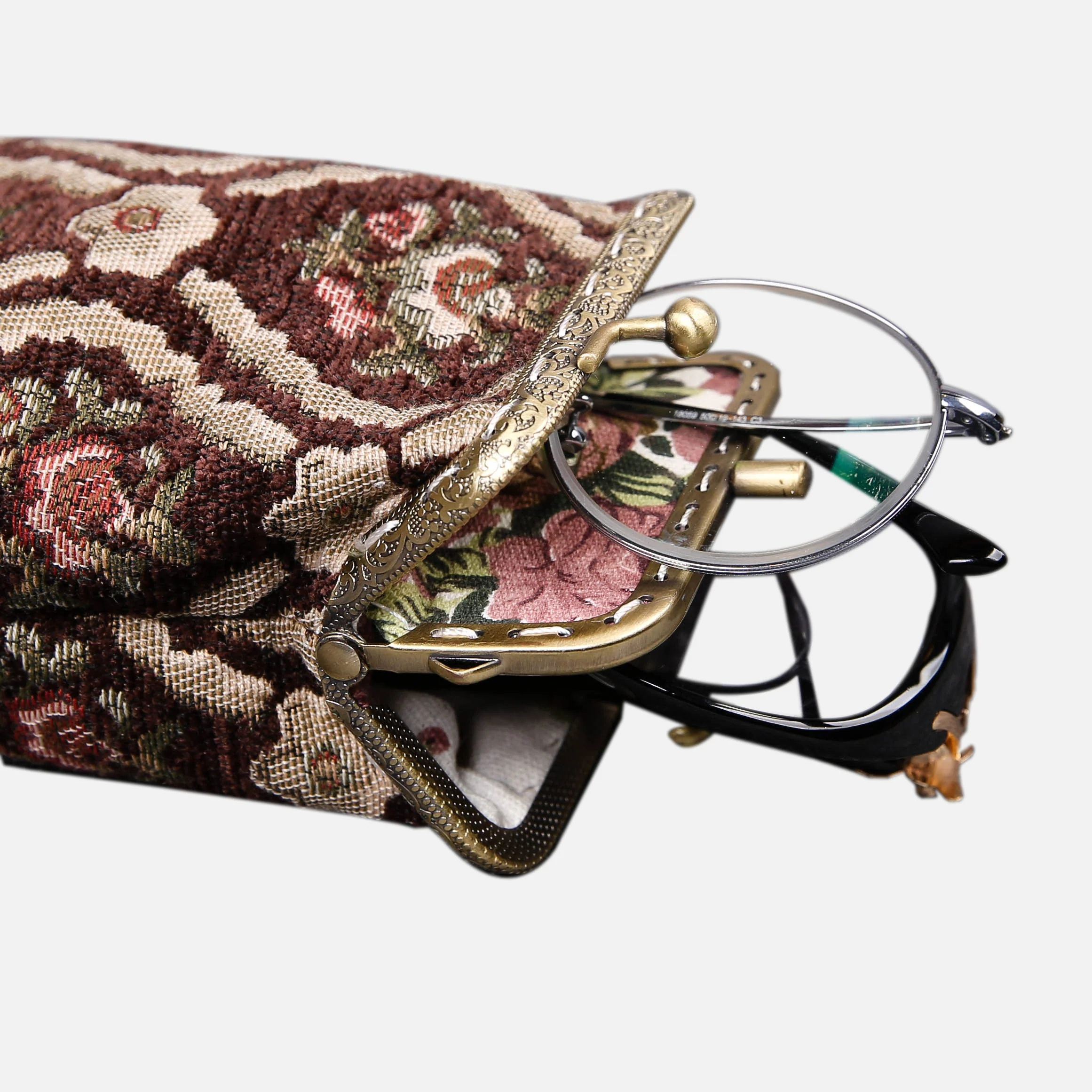 Traditional Series Carpet Eyeglasses Case - Image 6