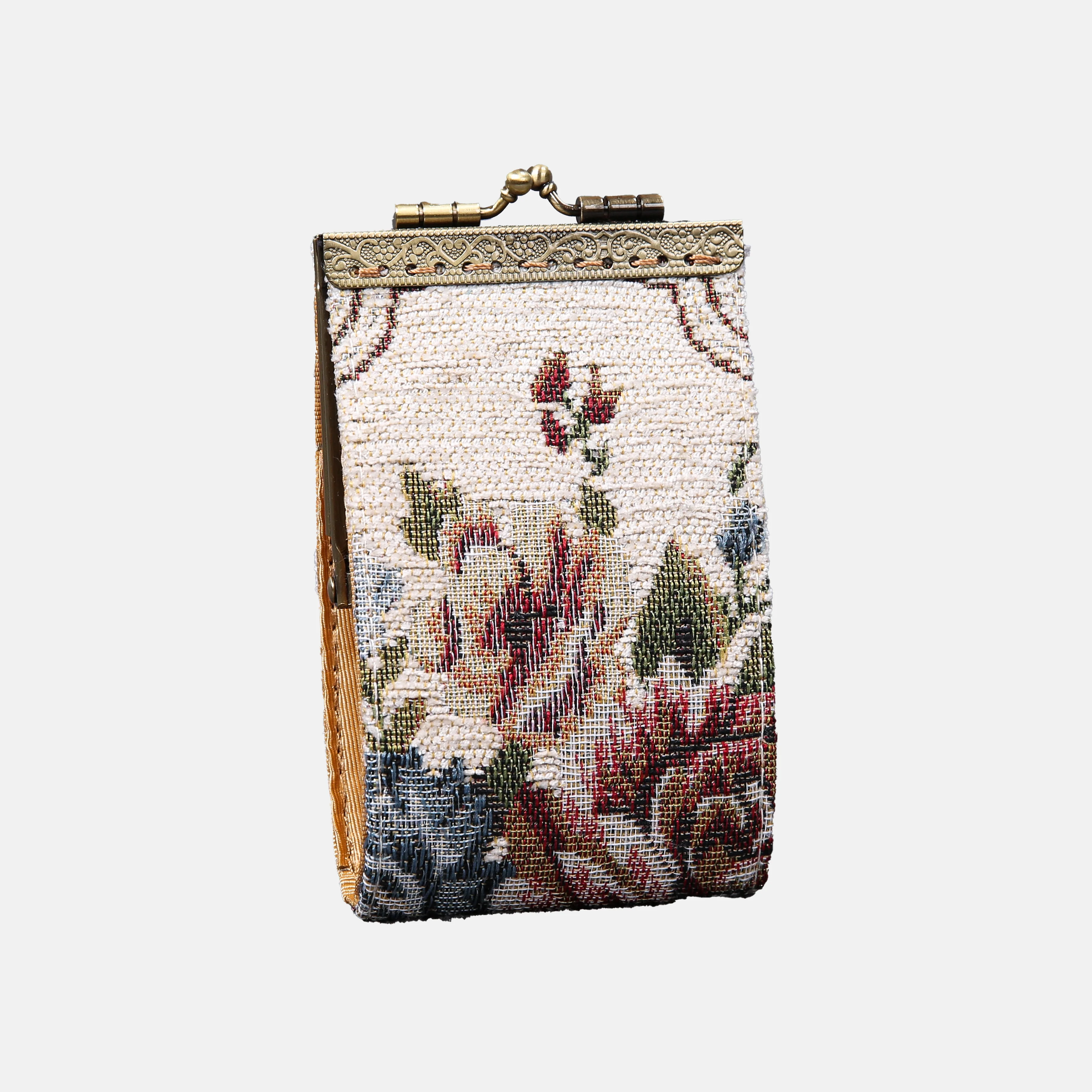 Floral Cream Card Wallet - Image 2