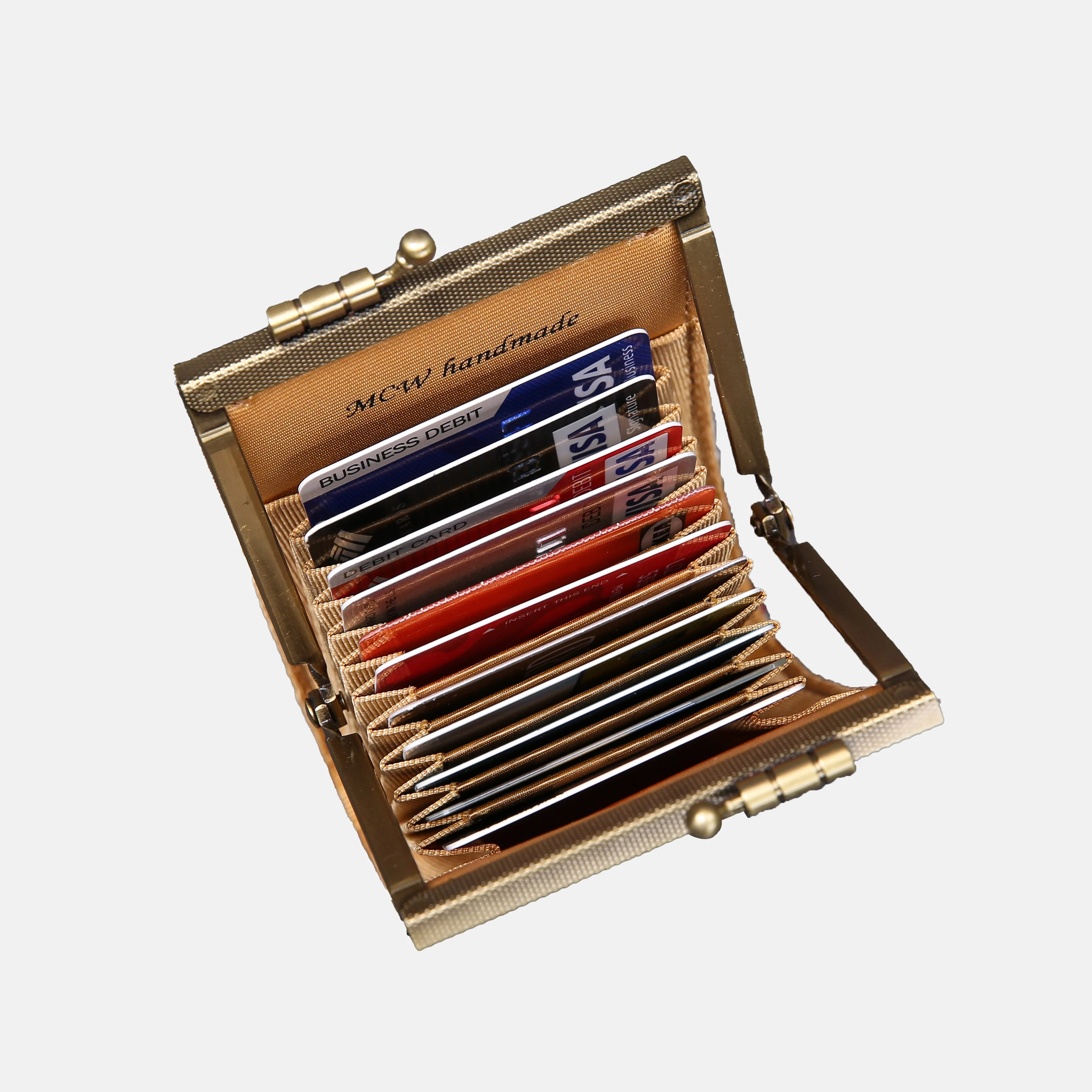 Floral Cream Card Wallet - Image 9
