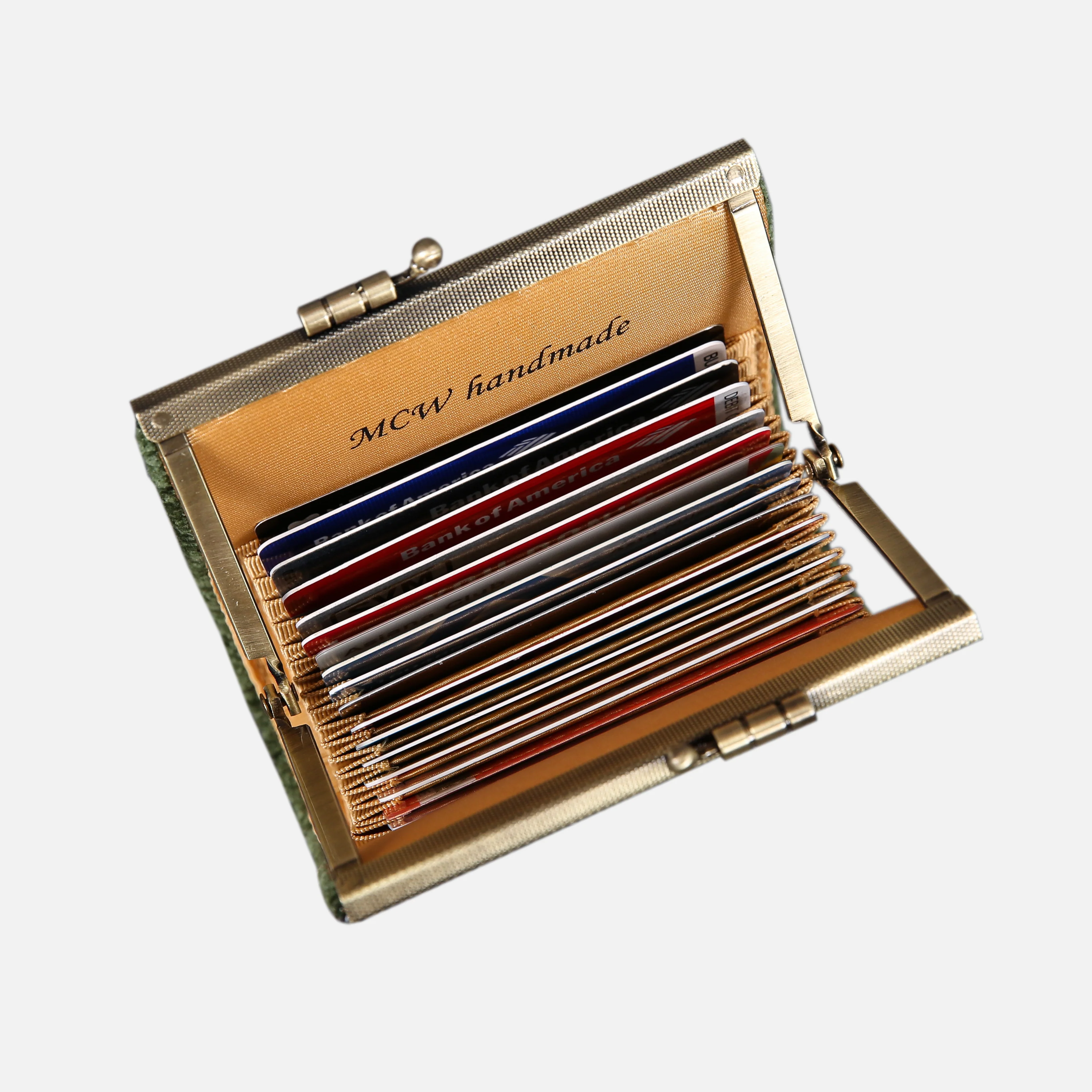 Rose Trail Green Card Wallet - Image 4