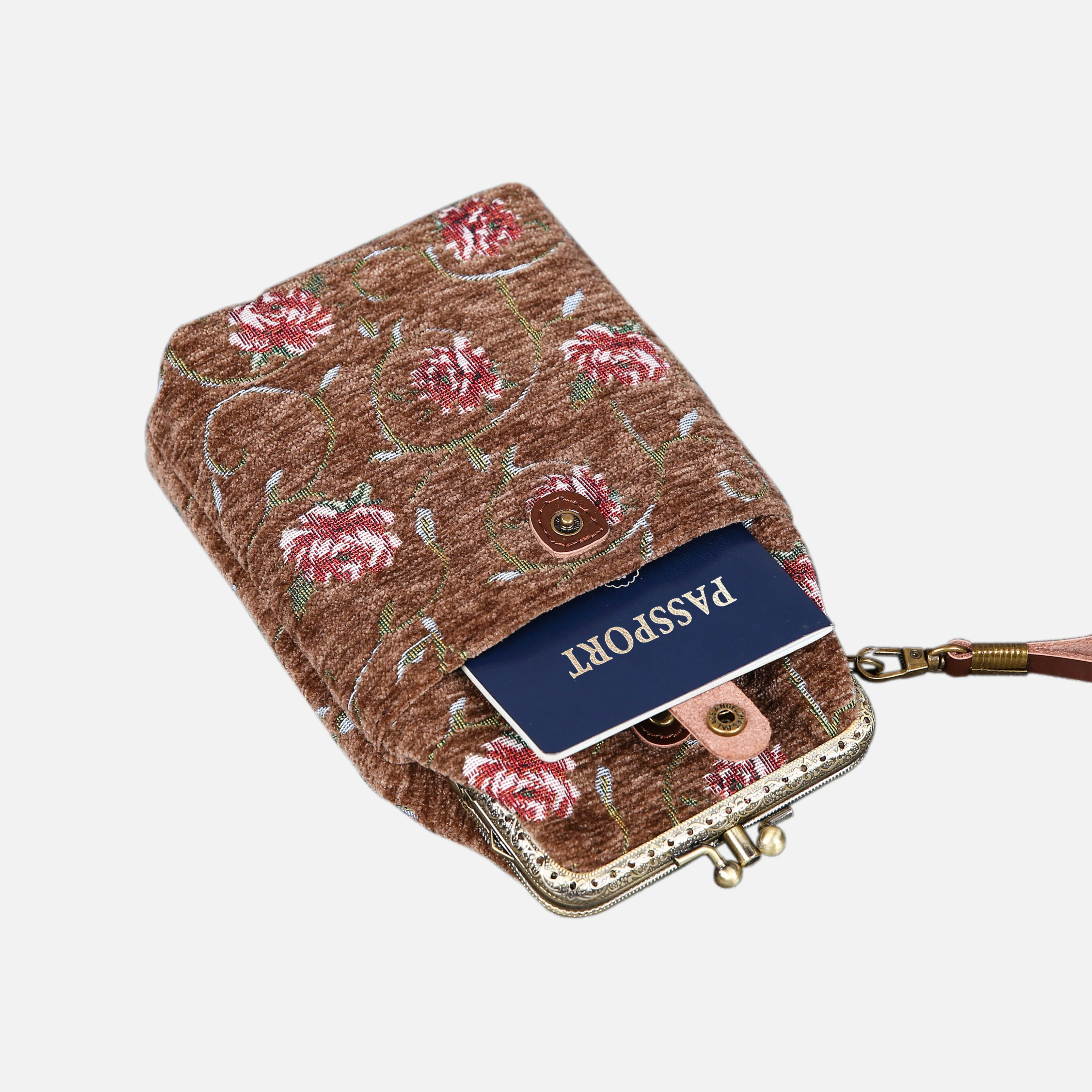 Rose Series Coffee Carpet Phone Case - Image 5