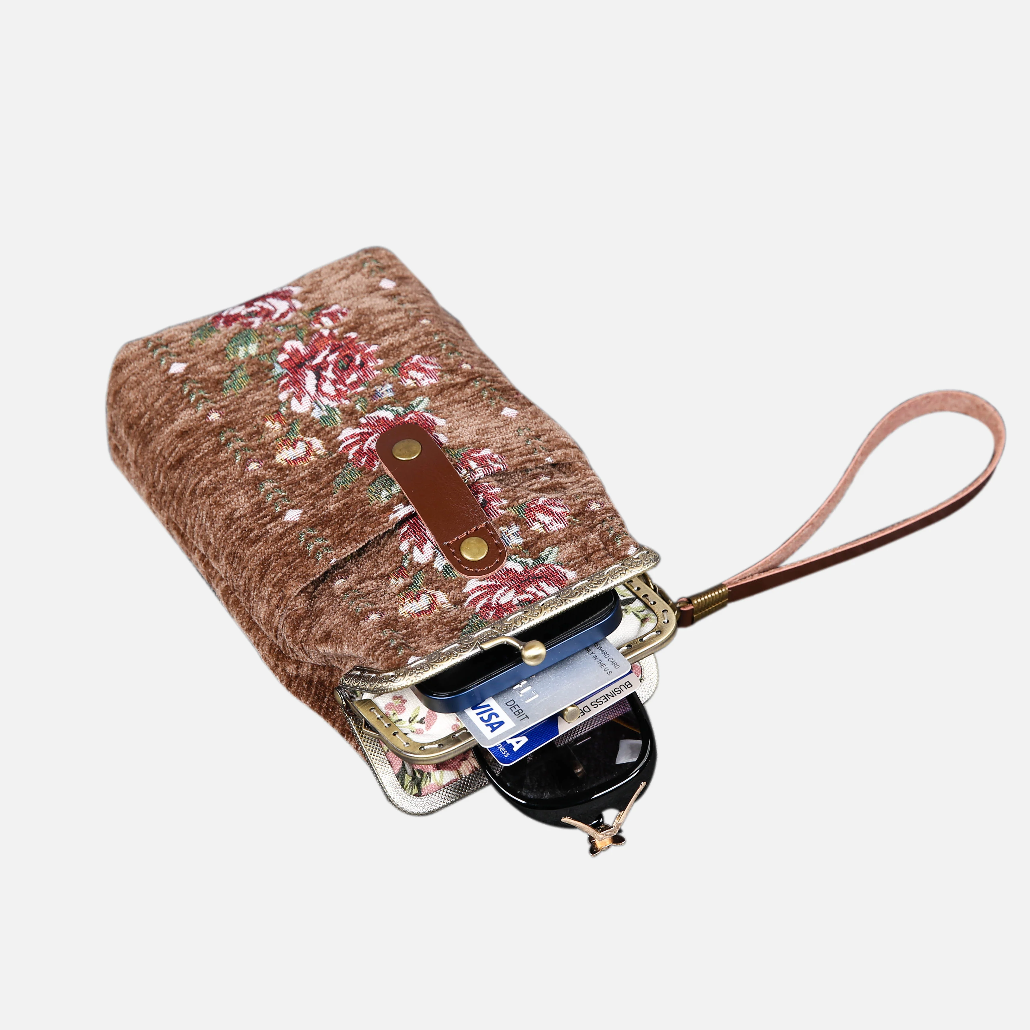 Rose Series Coffee Carpet Phone Case - Image 7