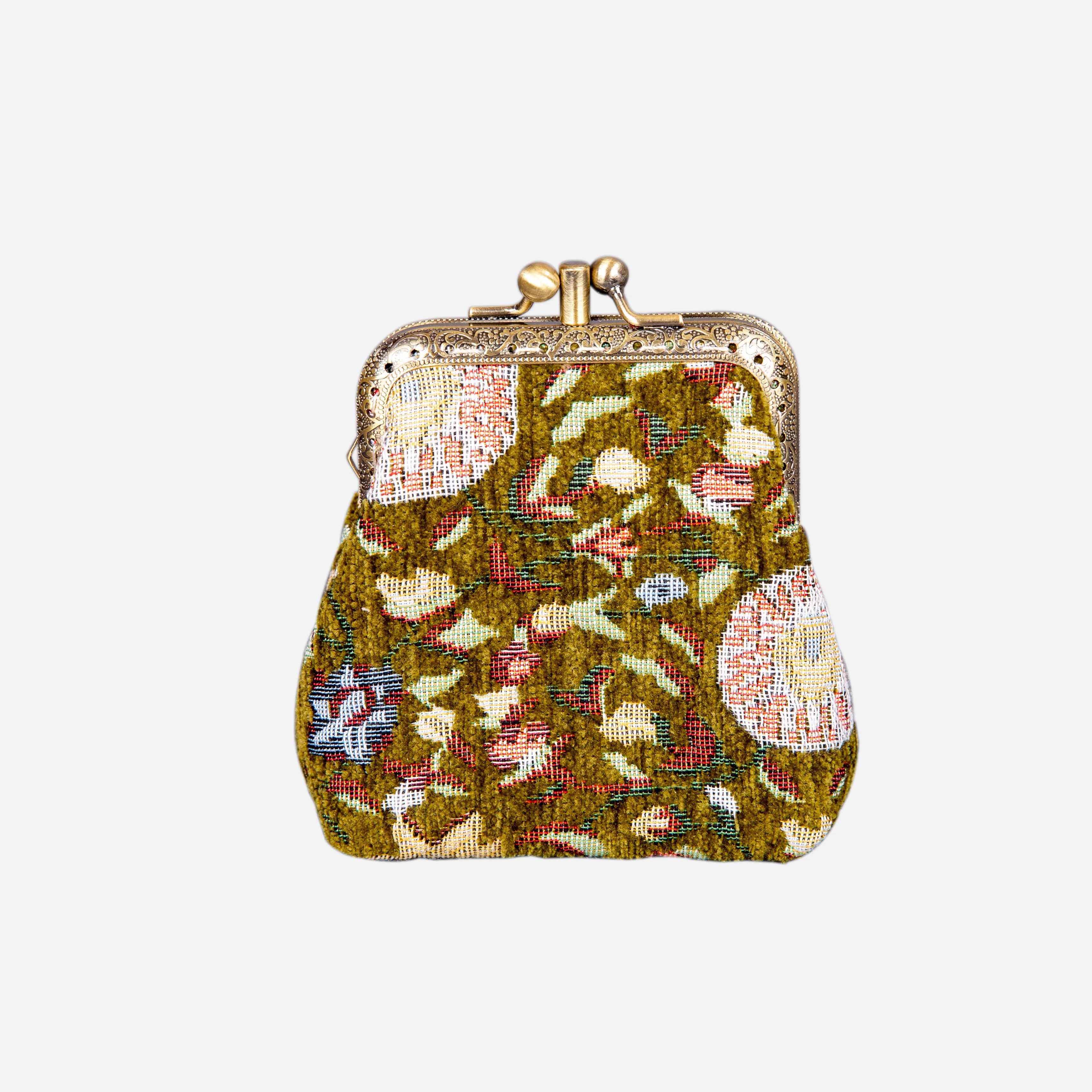 Oriental Pattern Series Double Kiss Clasp Coin Purse - Image 4