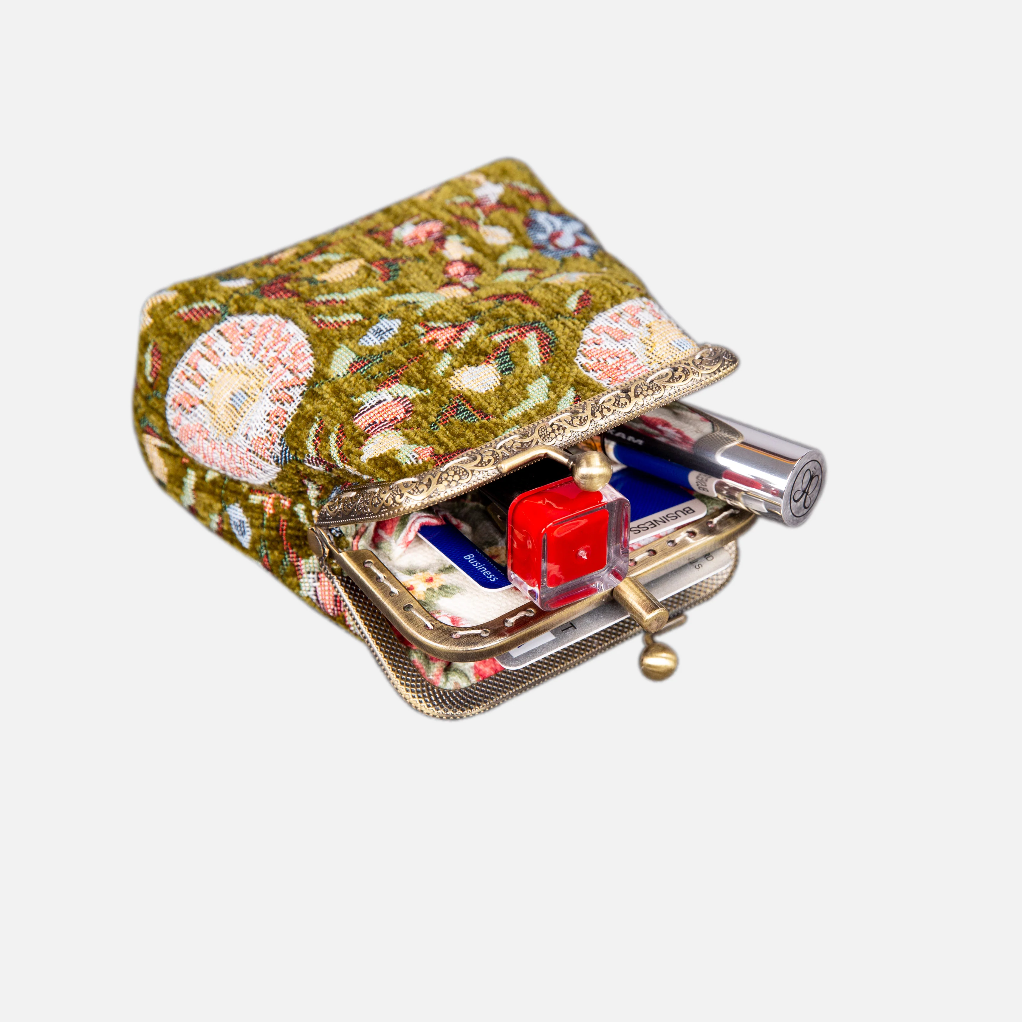 Oriental Pattern Series Double Kiss Clasp Coin Purse - Image 8