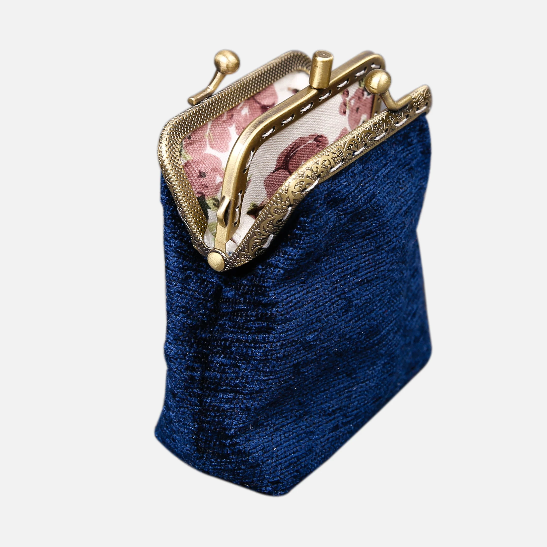 Solid Color Series Double Kiss Clasp Coin Purse - Image 3