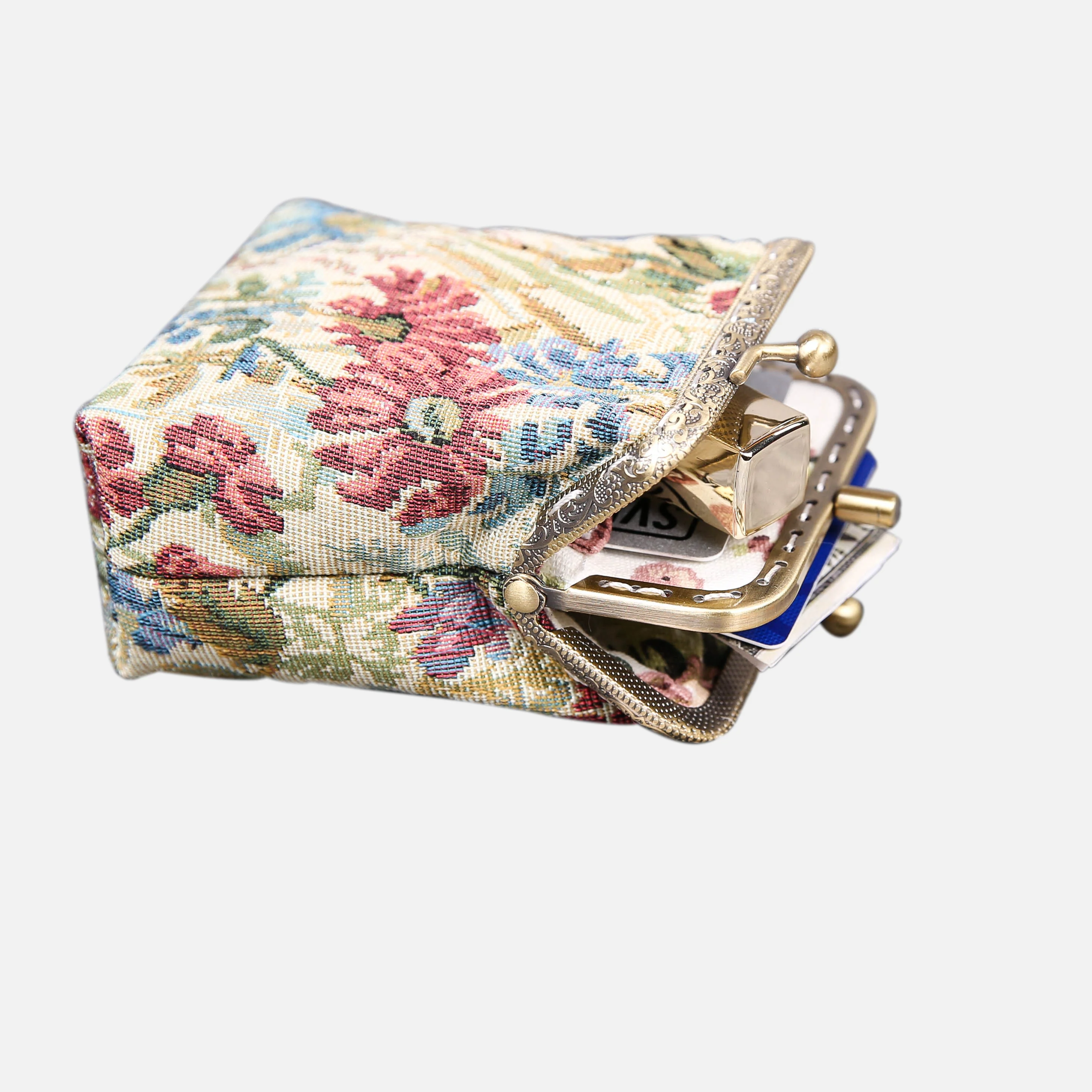 Spring Valley Double Kiss Clasp Coin Purse - Image 6