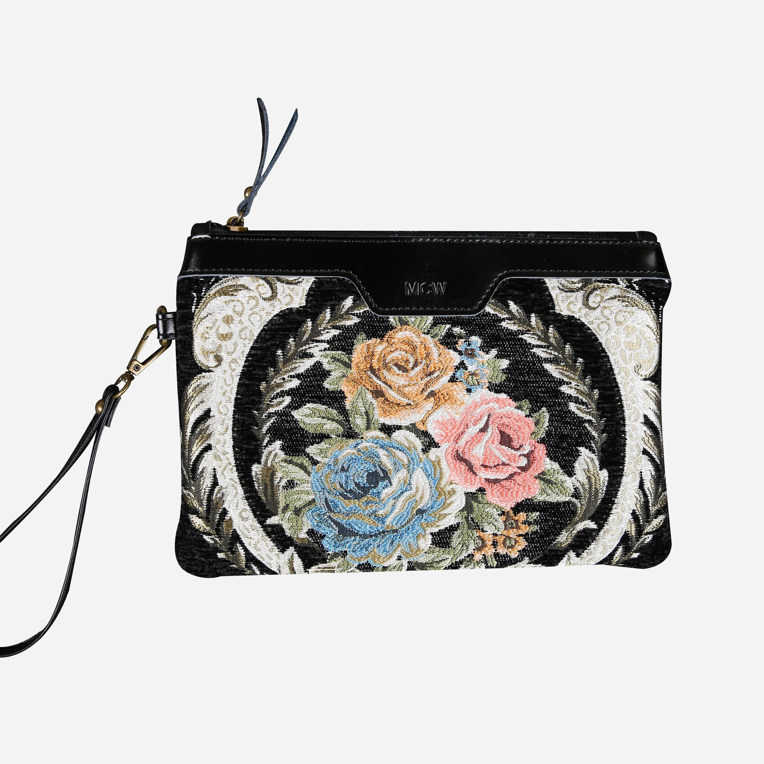 Eternal Elegance Black Wristlet Clutch