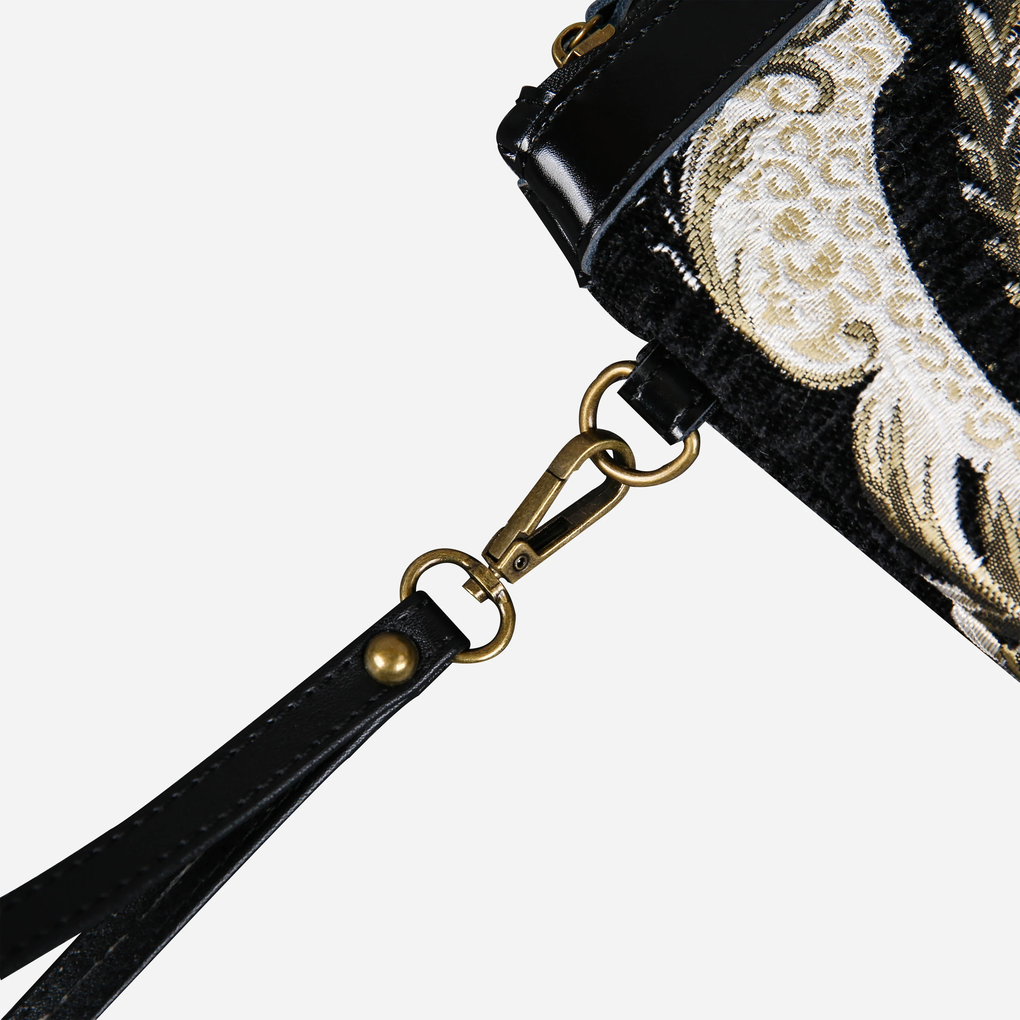 Eternal Elegance Black Wristlet Clutch - Image 5