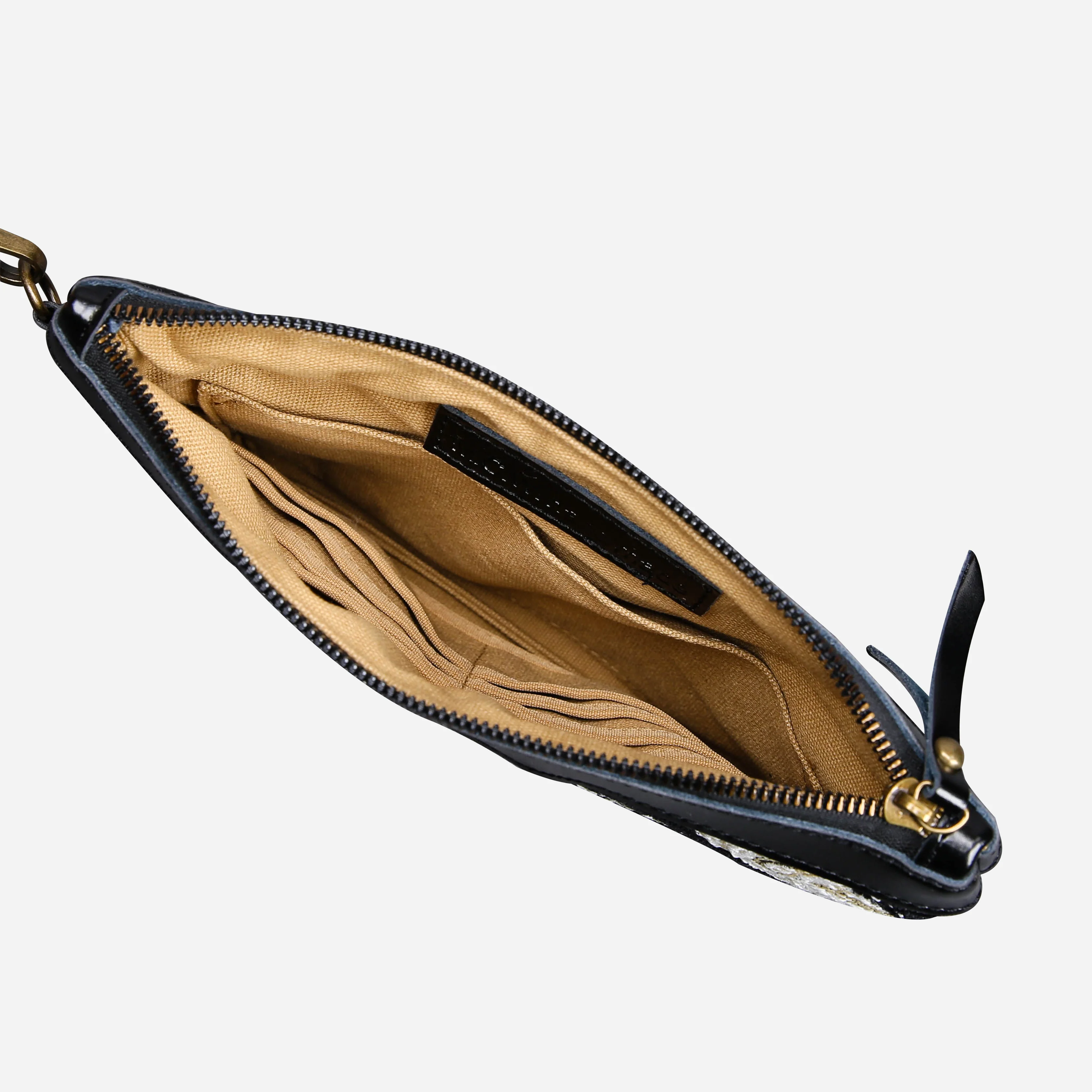 Eternal Elegance Black Wristlet Clutch - Image 6