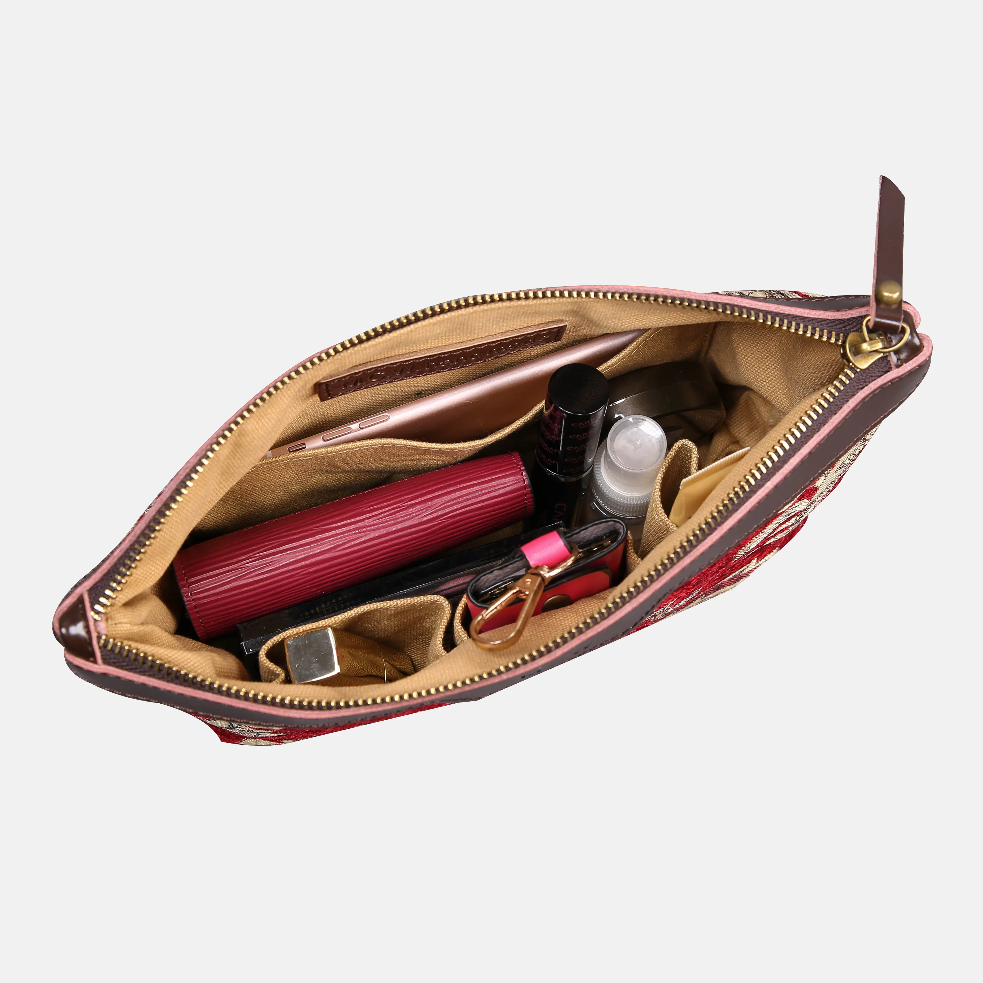 Victorian Blossom Red Carpet Makeup Bag - Image 5