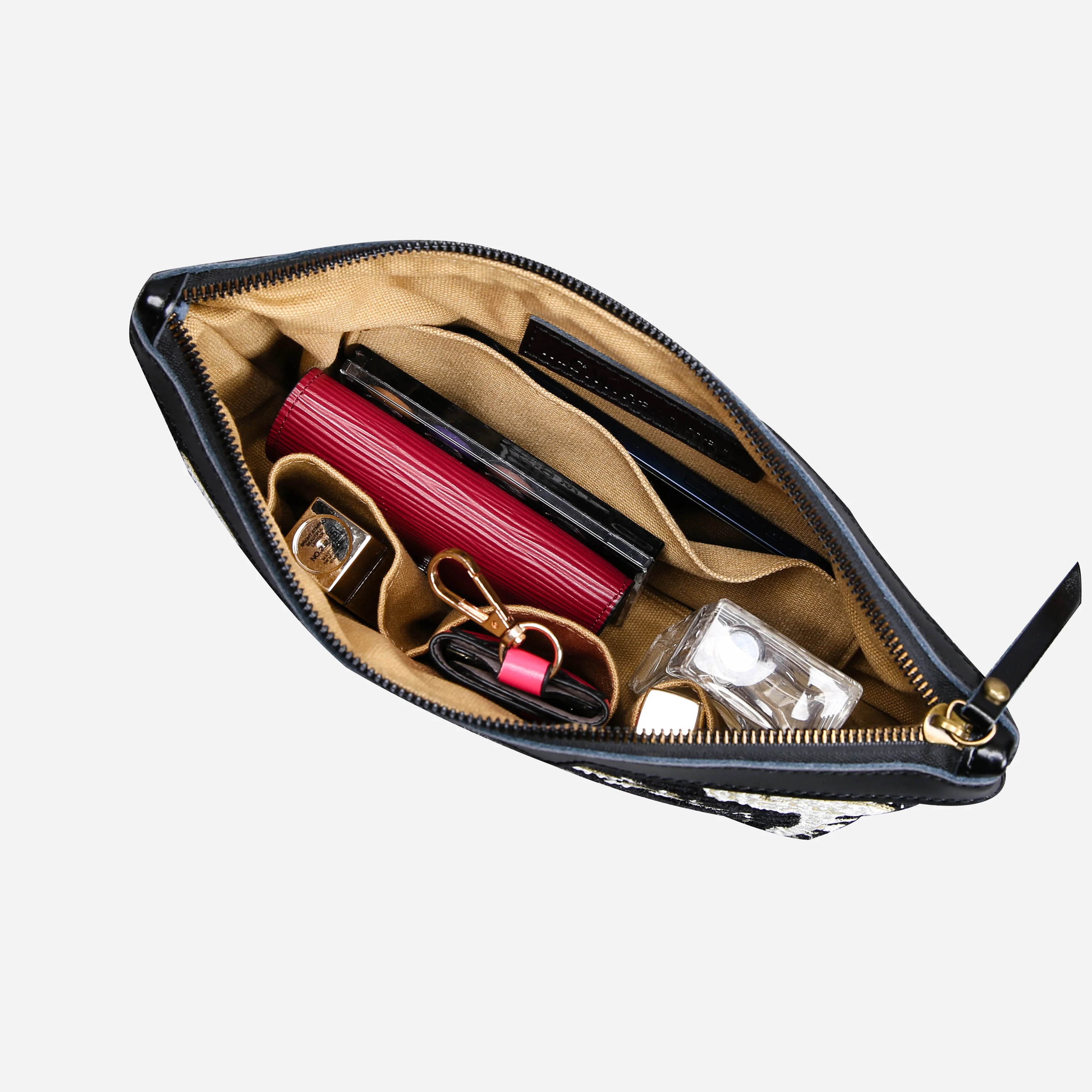 Eternal Elegance Black Carpet Makeup Bag - Image 6