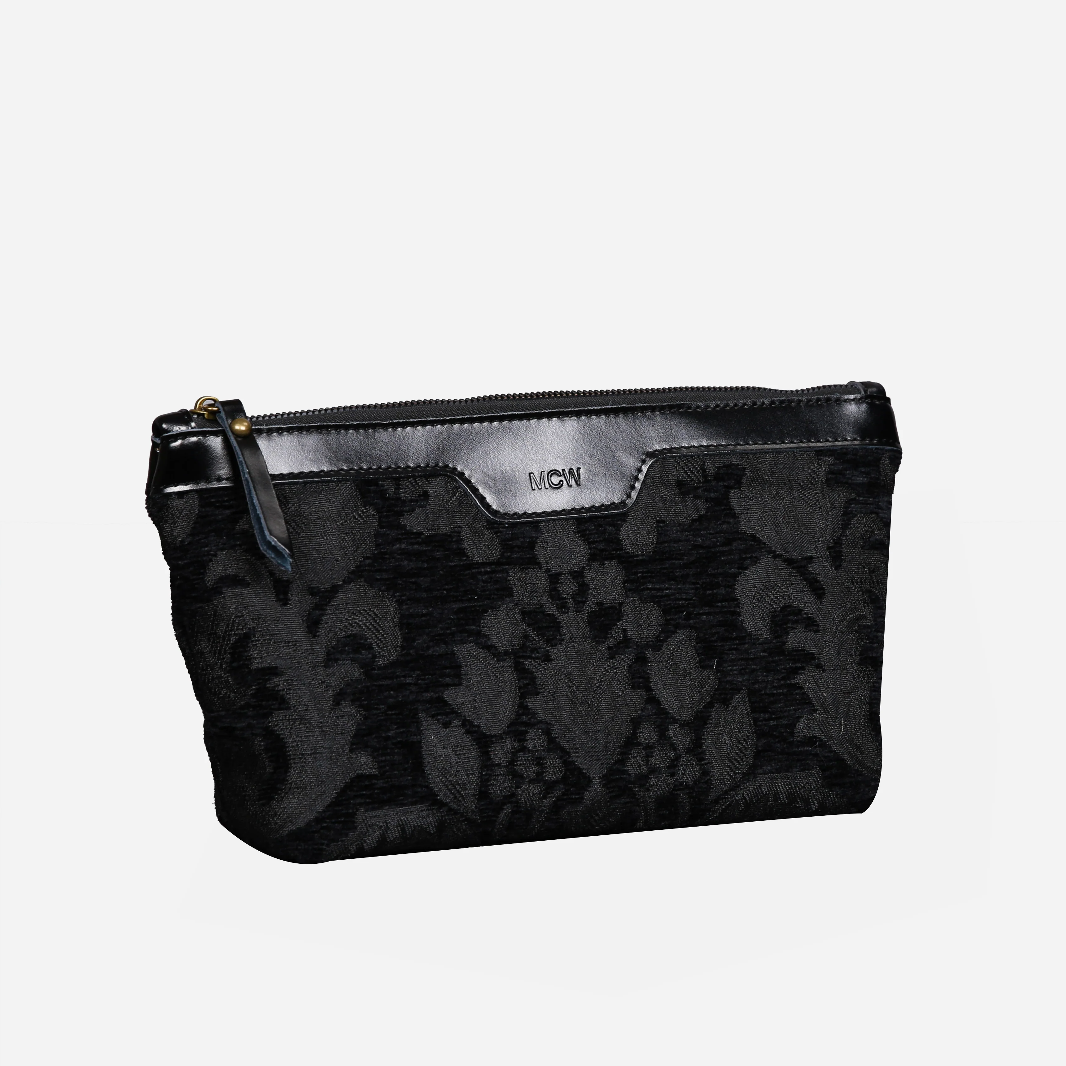 Victorian Blossom Black/Black Carpet Makeup Bag - Image 3