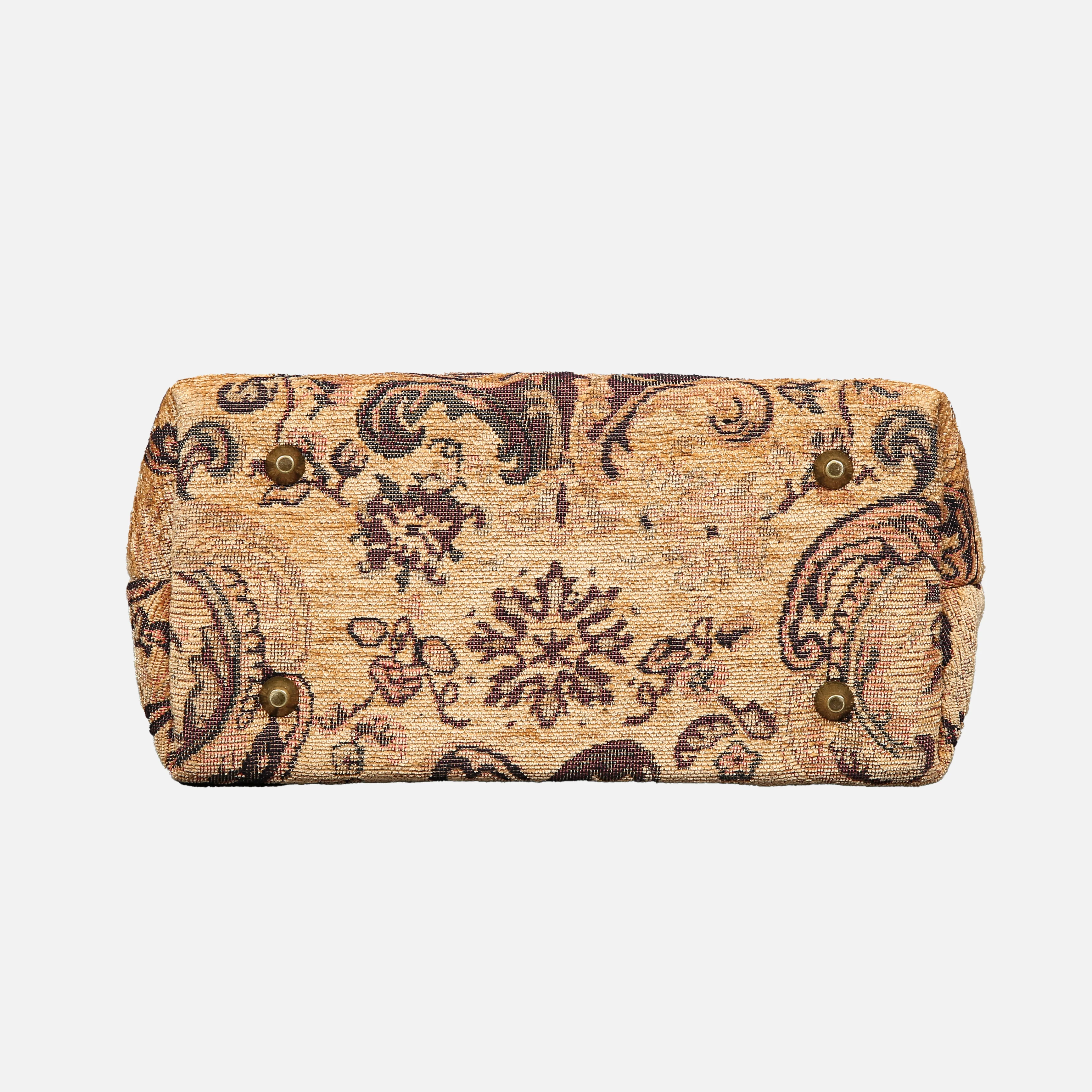 Vintage Paisley Carpet Satchel - Image 4