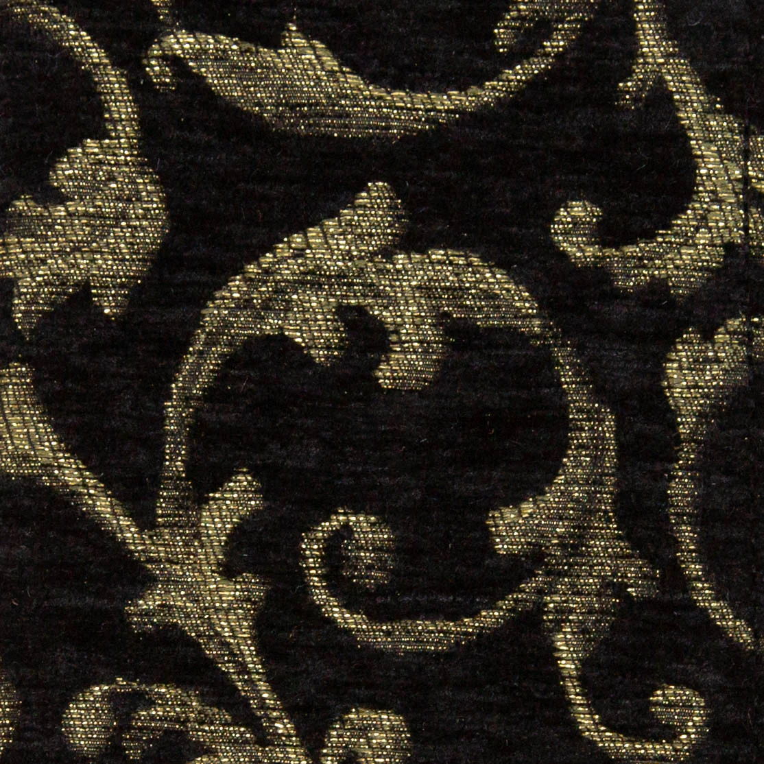 Vintage Scroll Black/D. Green Checkbook Cover - Image 5