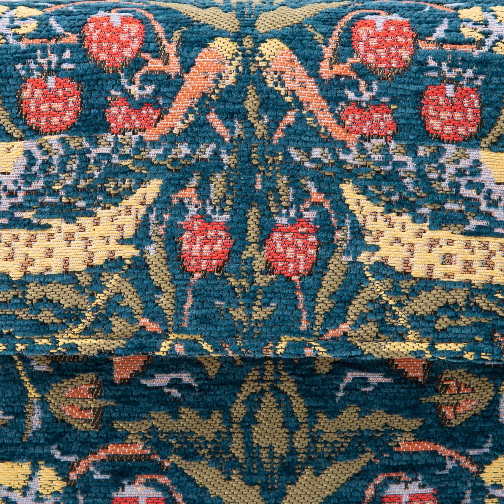 William Morris Strawberry Thief Flap Crossbody Bag - Image 7