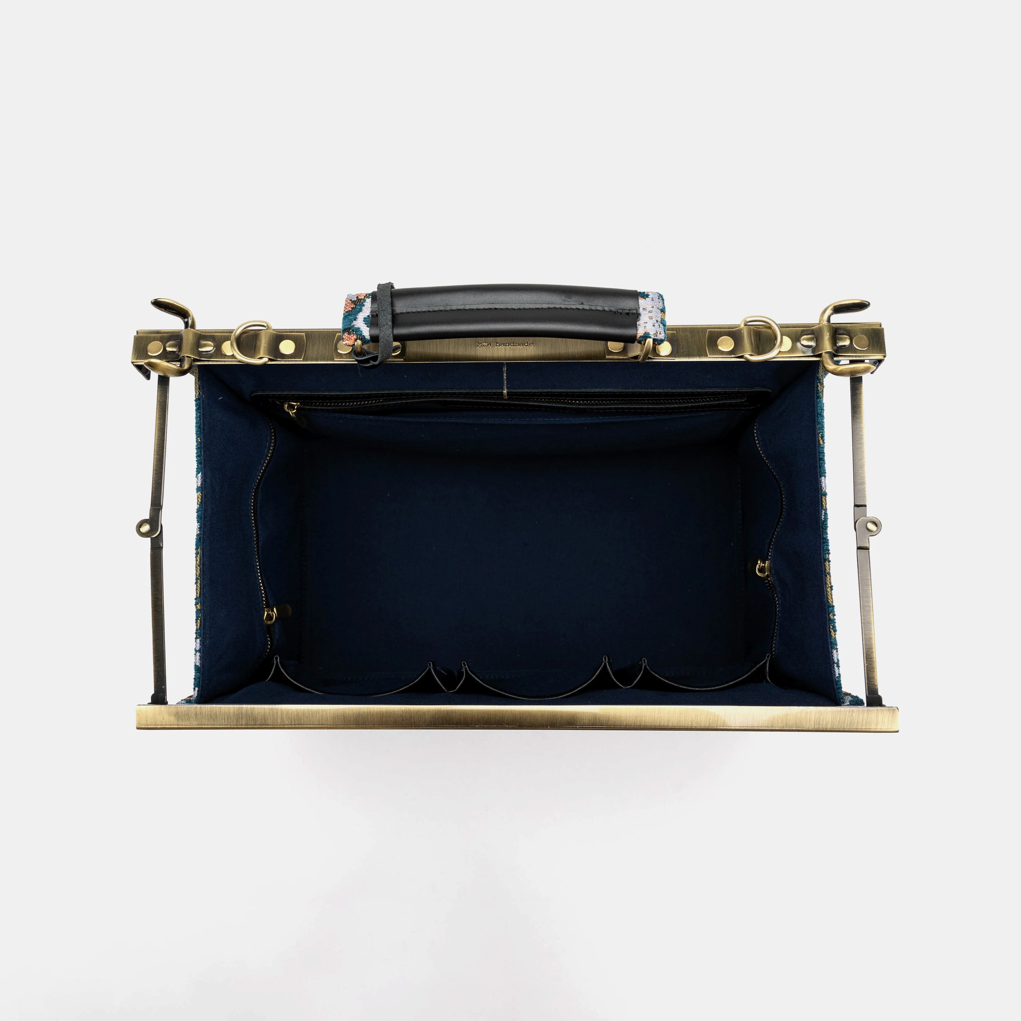 William Morris Strawberry Thief Genevieve Carpet Gladstone Bag - Image 8