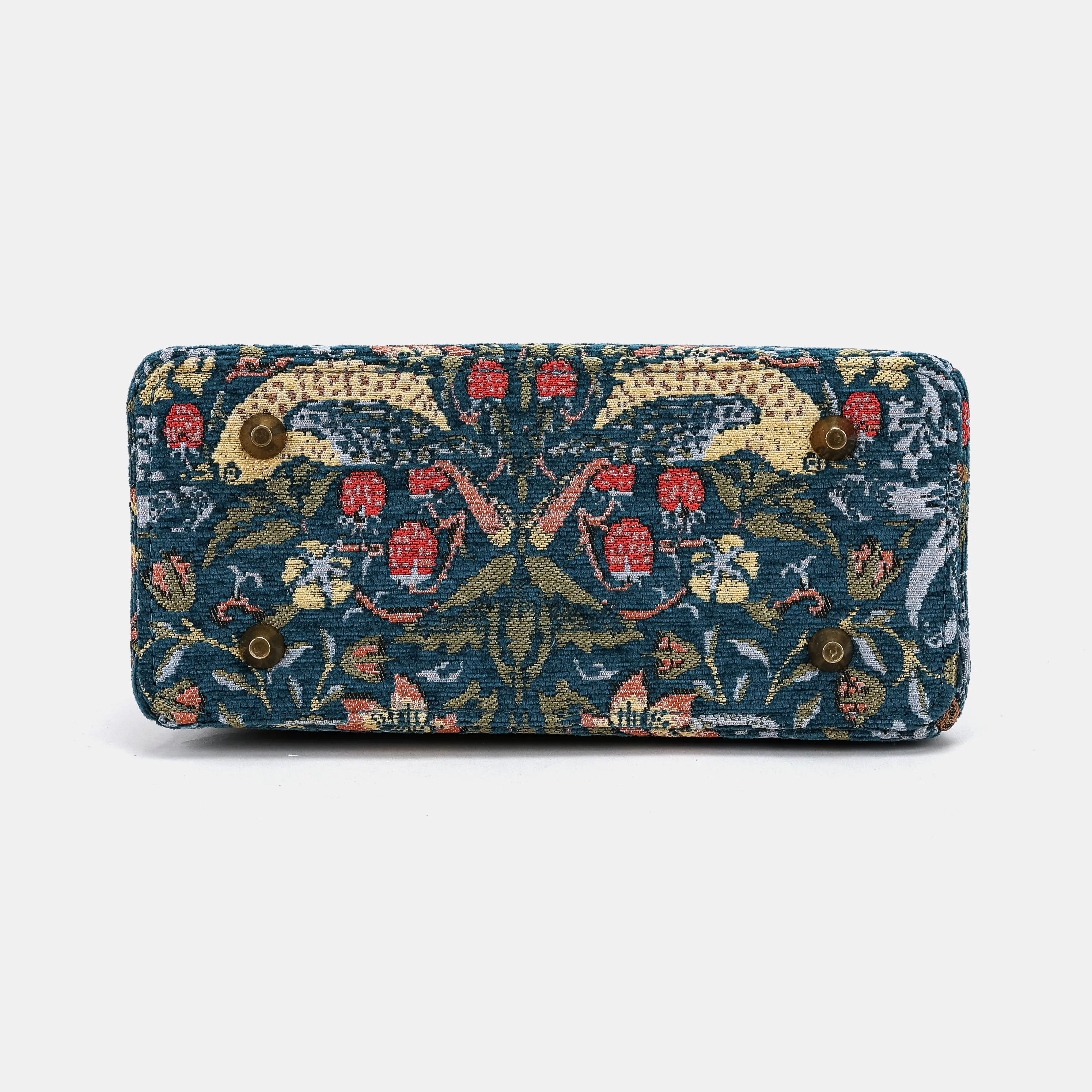William Morris Strawberry Thief Helena Carpet Backpack Gladstone Bag - Image 10