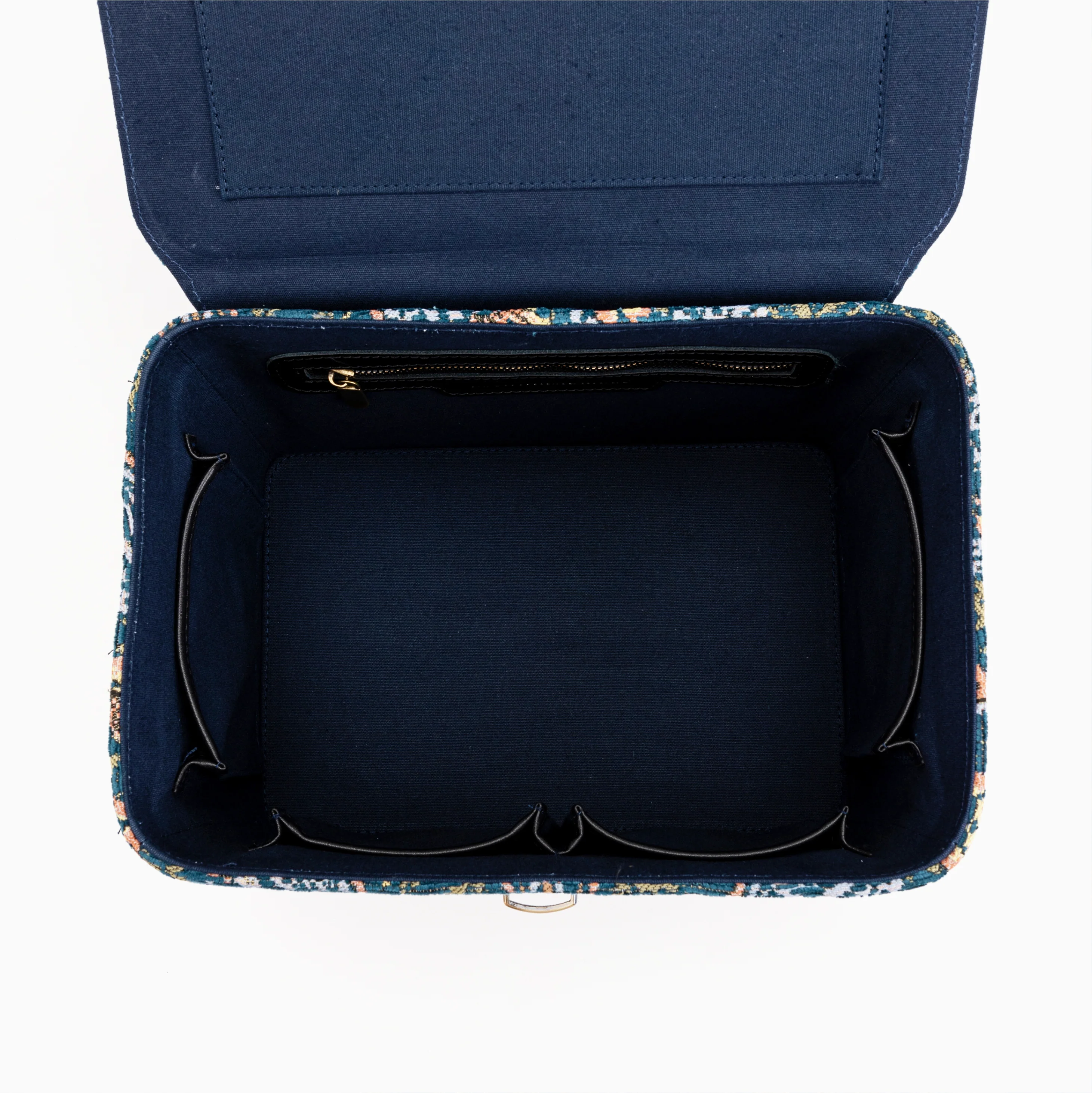William Morris Strawberry Thief Josephine Large Train Case - Image 4